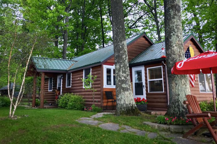 Cabin 7 at Chief Lake Lodge in Hayward, WI