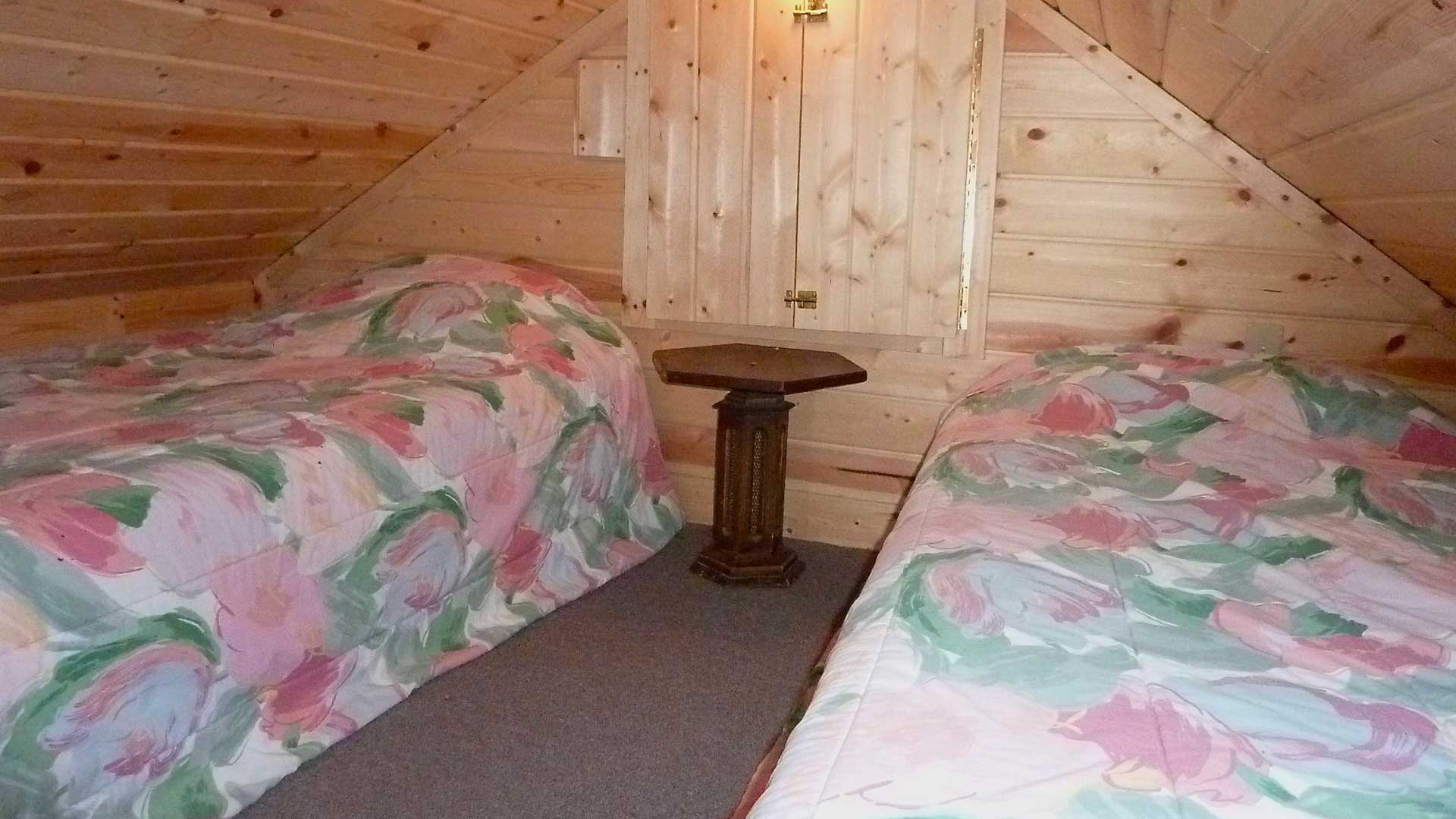 Cabin 3 double bedroom