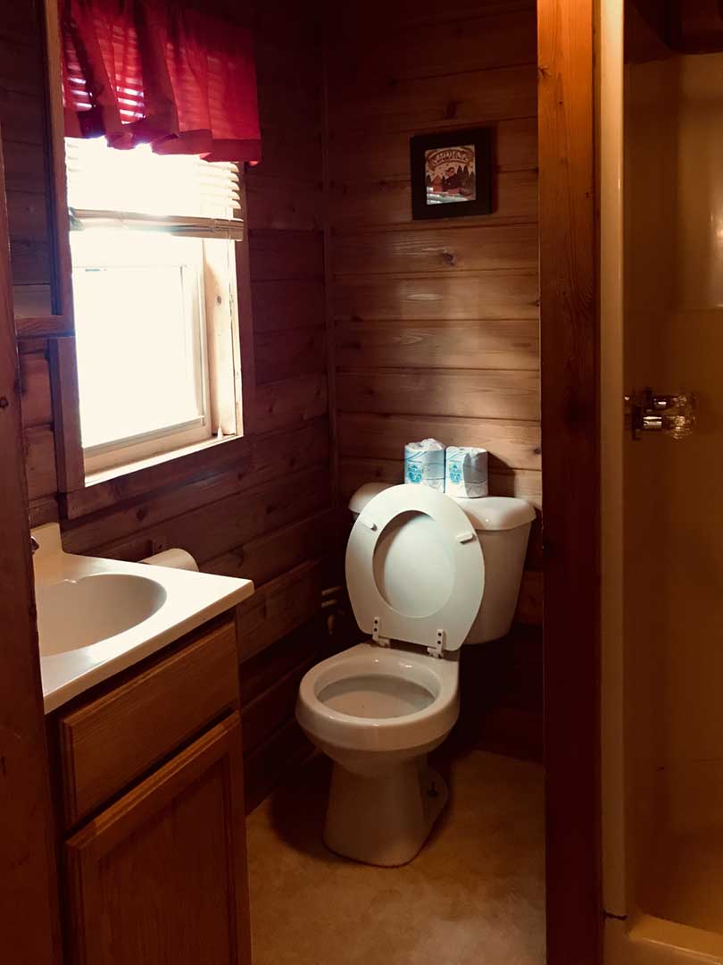 Cabin 3 bathroom